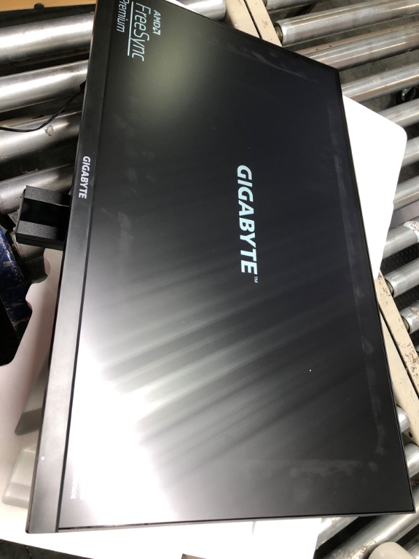 Photo 3 of *** MAJOR DAMAGED***
GIGABYTE M27Q X 27" 240Hz 1440P -KVM Gaming -Monitor, 2560 x 1440 SS IPS Display, 1ms (MPRT) Response Time, 92% DCI-P3, 1x Display Port 1.4, 2x HDMI 2.0, 2x USB 3.0, 1x USB Type-C 27 inch Flat|QHD|IPS M Series 240Hz