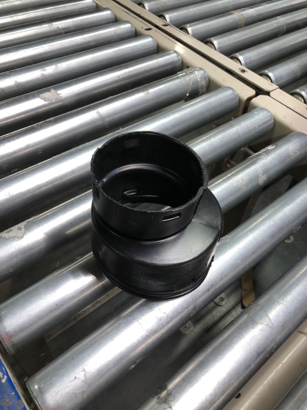 Photo 3 of 0314AA 4 x 3 reducing Coupling, 4 x 3 Inch, Black