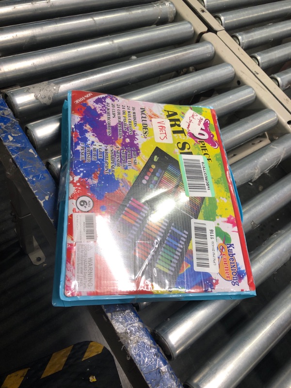 Photo 1 of Coloring Case 150 ct. Art Set, Kids Art Set, Art Supplies, Art Gift Case for Kids, Crayons, Watercolor, Pencils, Markers
