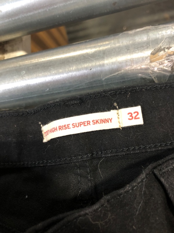 Photo 1 of Levi's® Women's 720 High Rise Super Skinny Jeans in Short Length 32
