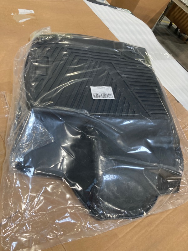 Photo 1 of Floor Mat Custom for Honda Ridgeline 2017-2024 All Weather Protection Waterproof Non-Slip Floor Liners Fit 1st& 2nd Row Accessories Black
