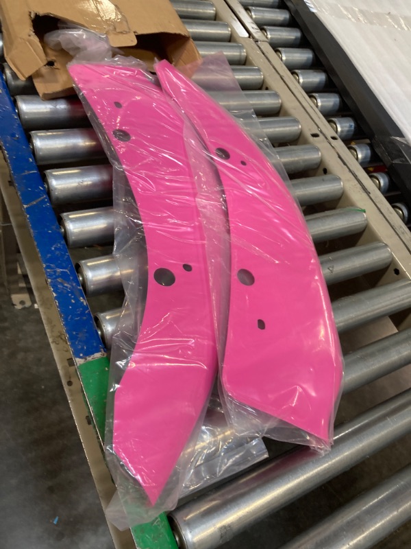 Photo 1 of JDMON Front Bumper Lip Splitter Protector Compatible with Dodge Charger SRT Hellcat/SRT 392 / Scat Pack/RT Scat Pack/GT/RT 2015-2021, GT RT Accessories, Pink, 2pcs