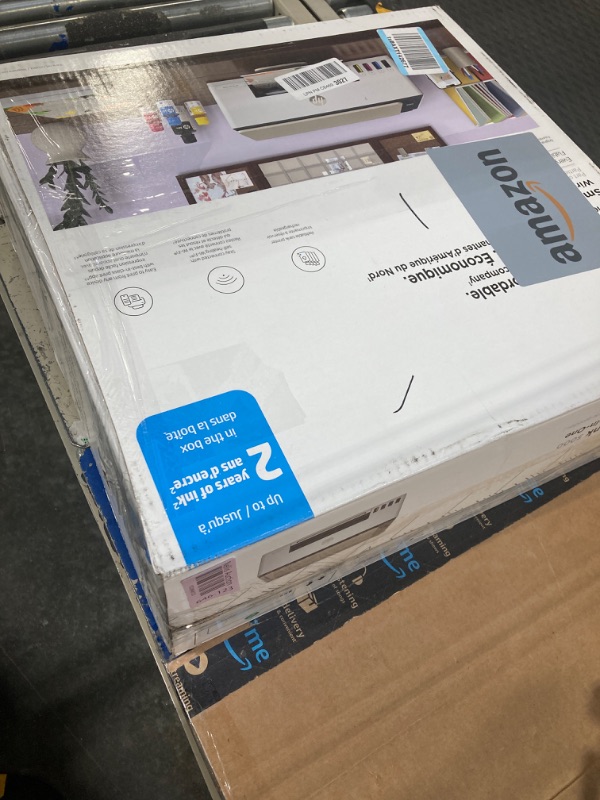 Photo 6 of HP Smart Tank 5000 Wireless All-in-One Ink Tank Printer with up to 2 years of ink included, mobile print, scan, copy, white, 17.11 x 14.23 x 6.19*** missing cable  and the ink ***