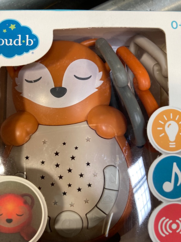 Photo 3 of Cloud b Travel Comforting Sound Machine w/Calming Light | 4 White Noise and 4 Lullabies | Re-Activating Smart Sensor | Sweet Dreamz On the Go™ - Fox Sweet Dreamz on the Go - Fox