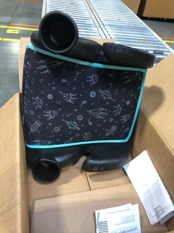 Photo 1 of Evenflo GoTime No Back Booster Car Seat (Blue Astro)