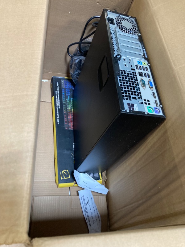 Photo 1 of HP ProDesk 600 G1 SFF Slim Business Desktop Computer, Intel i5-4570 up to 3.60 GHz, 8GB RAM, 500GB HDD, DVD, USB 3.0, Windows 10 Pro 64 Bit (Renewed) (8GB RAM | 500GB HDD) (Renewed)