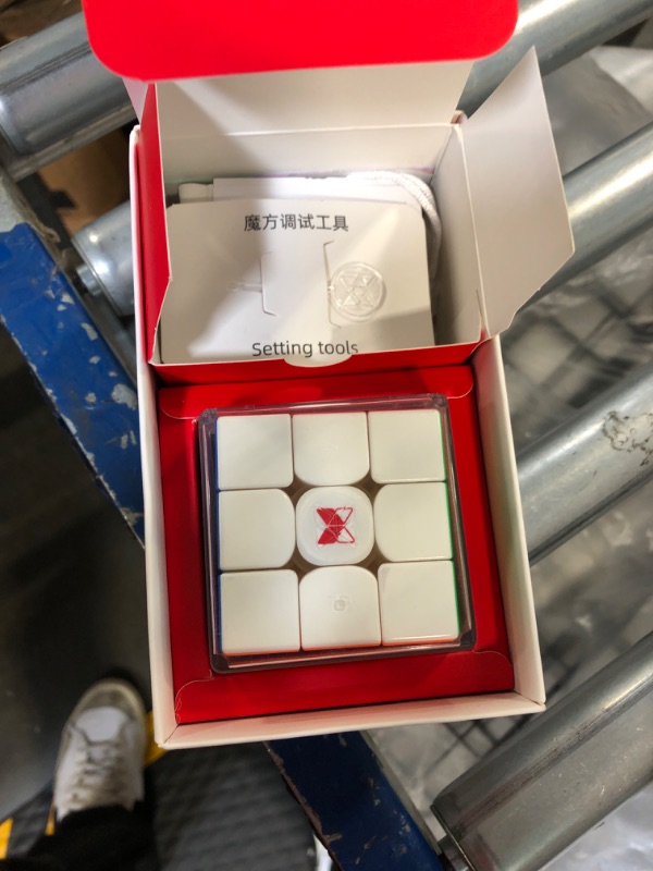 Photo 2 of X-Man Tornado V3 3x3 Magnetic (Flagship) Speed Cube (Official USA Vendor) Stickerless (Bright)