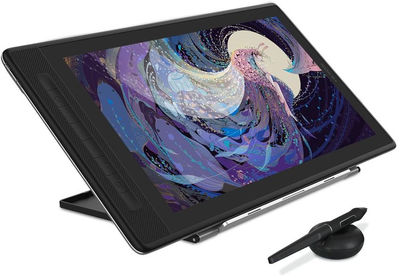 Photo 1 of HUION KAMVAS Pro 16 2.5K QHD Drawing Tablet with Screen QLED Full-Laminated Graphics Tablet with Battery-Free Pen, 15.8-inch Digital Art Tablet Compatible with Mac, PC, Android & Linux
