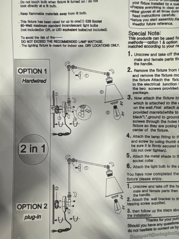 Photo 3 of Elegant Lighting Ledger 18" Tall Wall Sconce
