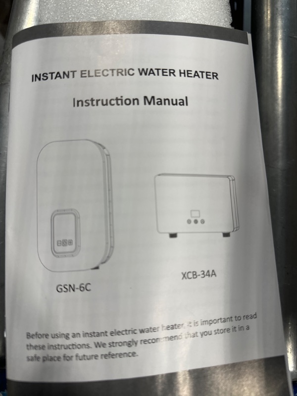 Photo 4 of 3.5KW Tankless Water Heater Electric - Electric On Demand Water Heater 110V with Automatic Control System, Fault Self-Test and Constant Temperature - Under Sink Hot Water Heater (3.5KW Upgraded)