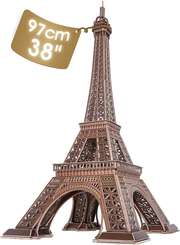 Photo 1 of CubicFun 3D Puzzles for Adults Large Architecture Church Building Model Craft Kits for Adults and Kids (France