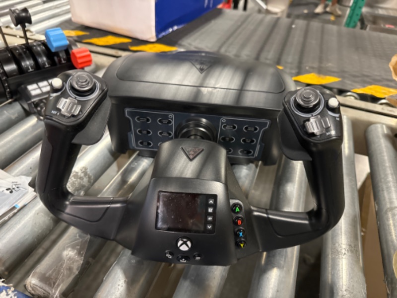 Photo 3 of ****USED***PARTS ONLY***SOLD AS IS NO RETURNS***ALL SALES ARE FINAL*** Turtle Beach VelocityOne Flight Universal Control System - Xbox Series X & Xbox Series S, Xbox One & Windows 10 & 11 PCs with Yoke Handle, Throttle Quadrant, Trim Wheel & Rudder Contro