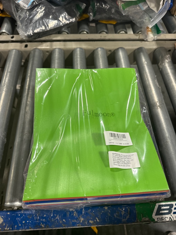 Photo 1 of Fulmoon 48 Pack Plastic Folders with 2 Pockets Inch Heavy Duty File Folders Colored Pocket Folders Fit Letter Size Paper Bulk for School Office Home Business(Colorful)