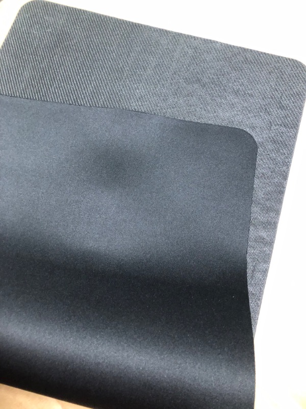 Photo 1 of Mouse Pad - Classic Black Mouse Pad with Non-Slip Rubber Base, Laptop Pad with Stitched Edges, Durable and Portable Desk Mouse Pad for Pc, Office and Home