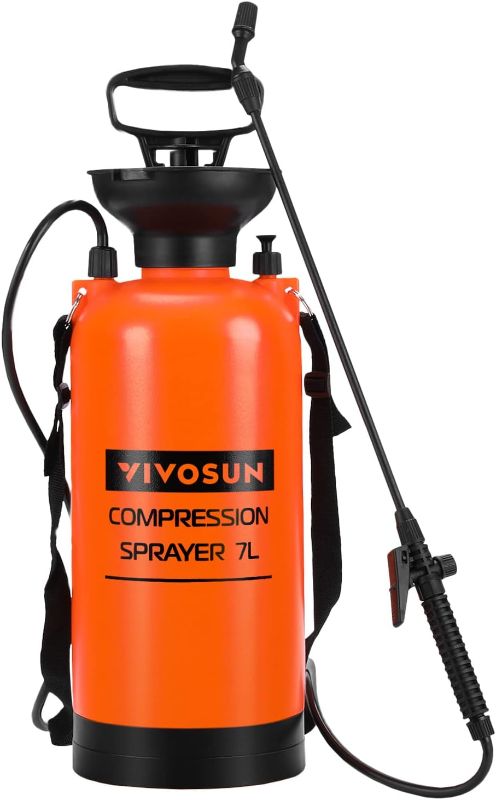 Photo 1 of **READ NOTES BEFORE PURCHASING ITEM** 
VIVOSUN 1.85-Gallon Pump Pressure Sprayer, Pressurized Lawn & Garden Water Spray Bottle with Adjustable Shoulder Strap, for Spraying Plants, Garden Watering and Household Cleaning