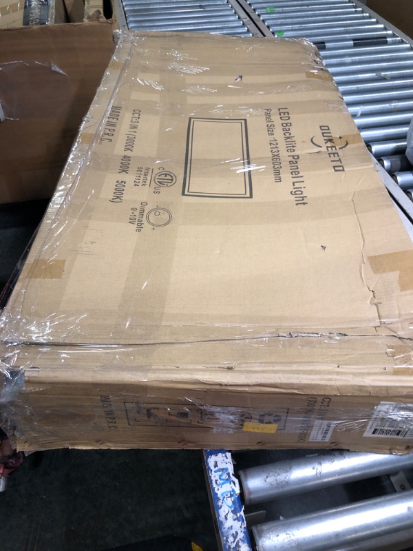 Photo 2 of *** NOT FUNCTIONAL**** SELLING AS PARTS***
2X4 FT LED Flat Panel Light Fixture - 75W, 7500LM, 3000K/4000K/5000K Color Temperature Adjustable, Dimmable 0-10V Drop Ceiling Light - ETL, DLC (4 Pack)