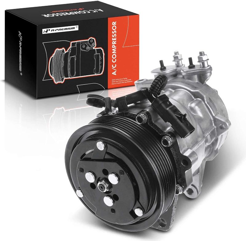 Photo 1 of A-Premium Air Conditioner AC Compressor with Clutch Compatible with Jeep Liberty 3.7L 2002-2005 SUV