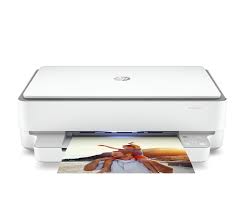 Photo 1 of HP Envy 6055e Wireless Color All-in-One Printer (Renewed Premium),white Renewed ENVY 6055e