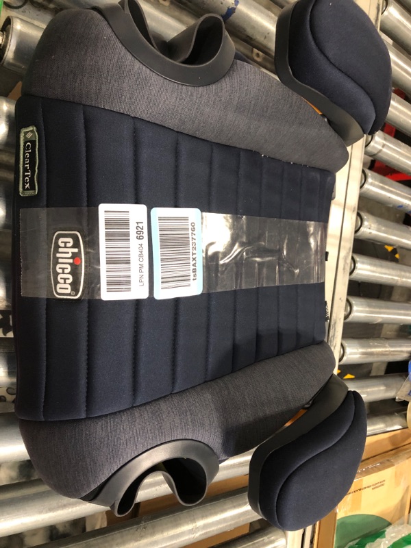 Photo 2 of Chicco GoFit ClearTex Backless Booster Car Seat - Reef | Navy Reef GoFit with ClearTex No Chemicals