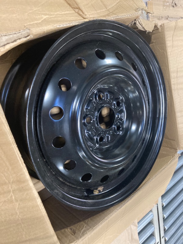 Photo 1 of Dorman 939-116 16 x 6.5 In. Steel Wheel Compatible with Select Volkswagen Models, Black
