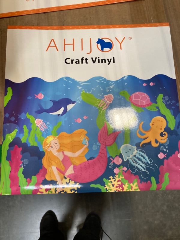 Photo 2 of ***FACTORY SEAL***
AHIJOY Puff HTV Sheets Heat Transfer Vinyl Bundle 10 Colors 10" x 12“ 3D Foaming Heat Press Iron on Vinyl for T Shirt Garment Fabric Clothing Pack 2 12"x10"