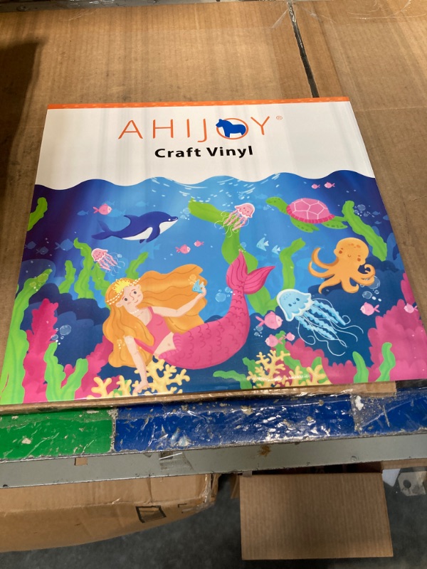 Photo 2 of ***FACTORY SEAL***
AHIJOY Puff HTV Sheets Heat Transfer Vinyl Bundle 10 Colors 10" x 12“ 3D Foaming Heat Press Iron on Vinyl for T Shirt Garment Fabric Clothing Pack 2 12"x10"