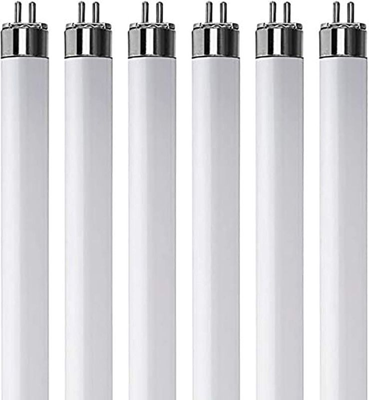 Photo 1 of F13T5WW – T5 21 INCH UNDER COUNTER FLUORESCENT BULBS WARM WHITE 3000K 13-WATT F13T5/WW 21” WW LONG LIFE REPLACEMENT TUBES FOR UNDER CABINET LIGHTS – PACK OF 6 BULBS WARM WHITE (3000K)
