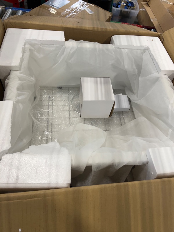 Photo 1 of 21 Inch White Undermount Bar Sink - VASOYO 21"x19" White Kitchen Sink Undermount Wet Bar Prep Kitchen Sink Dual Mount Granite Kitchen Sink Single Bowl Bar Sinks 21"x19"x10" White