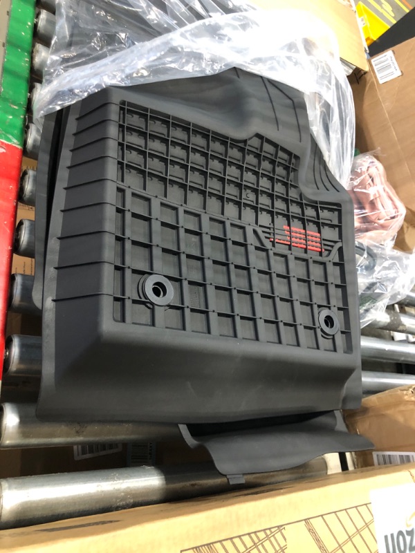 Photo 1 of 3W Floor Mats Compatible for Range Rover/Land Rover Evoque 2011-2019 (Not for Convertible), TPE All Weather Custom Fit Floor Liner for Range Rover Evoque 1st and 2nd Row Full Set Car Liners Black 2011-2019 Range Rover/Land Rover Evoque