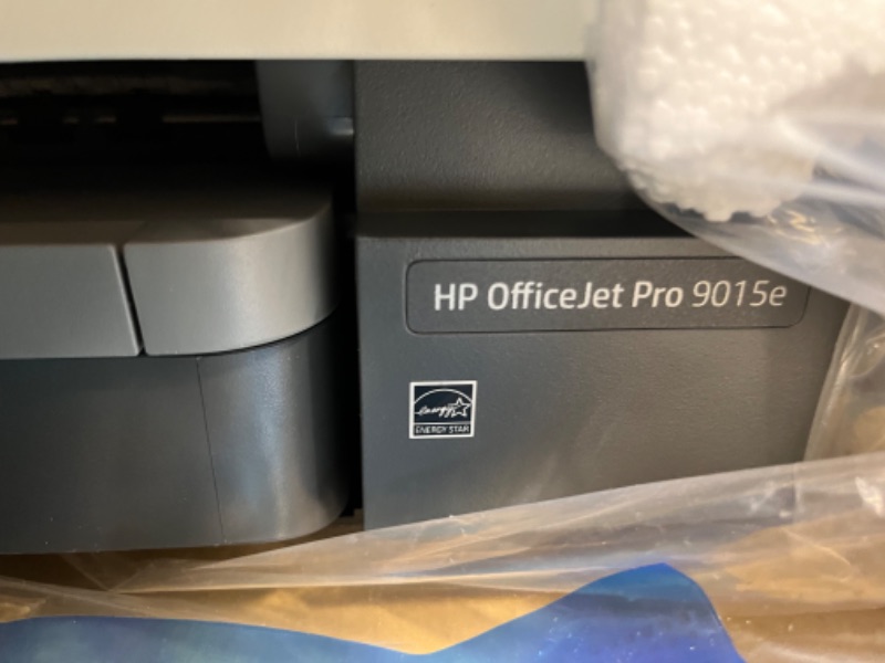 Photo 2 of HP OfficeJet Pro 9015e Wireless Color All-in-One Printer with bonus 6 months Instant ink with HP+ (1G5L3A),Gray