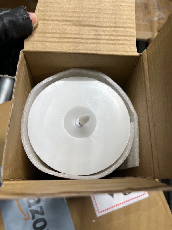 Photo 1 of 3 Pcs Large Flameless Candles Ramadan Lights Wedding Candles Decorations LED Battery Operated Real Wax Candles Waterproof Candles with Timer Remote for Indoor Outdoor(6'', 8'', 12'')