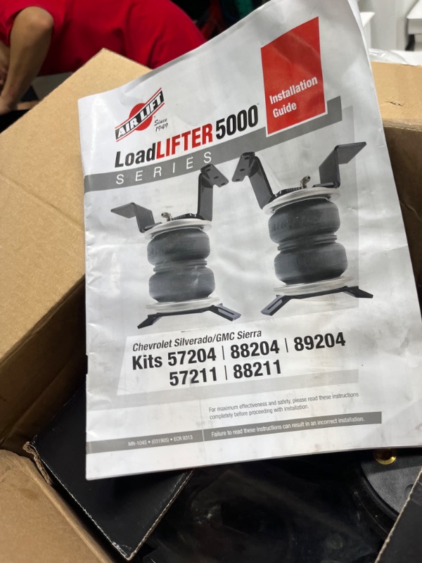 Photo 4 of Air Lift 57204 LoadLifter 5000 Air Suspension Kit