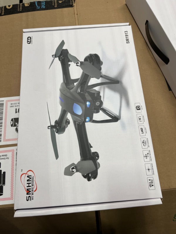 Photo 2 of Newppy Drone with 1080P HD Camera for Adults Kids, WiFi Live Video FPV Drones for Beginners? RC Quadcopters with Altitude Hold, Headless Mode, 3D Flip, One Key Take Off for Kids with 2 Batteries