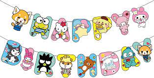 Photo 1 of 2pcs**Party Supplies Banner Cute Cartoon Anime Theme Banner 3x5 Ft for Boys Girls Kids Teens Adults Party Decorations, The Beautiful Entertaining Banner for Parties Gifts, Events, Festivals