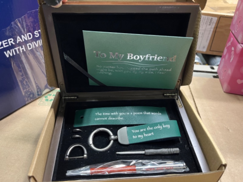 Photo 1 of BDJBXK Romantic Anniversary and Birthday Gift Set for Boyfriend, Thoughtful and Ideas Gifts for Him, Sweetest Day Gifts for Him