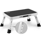 Photo 1 of 
Jocauto Foldable Step Stool, Adj...am, Office, Rv, 330 Lbs 