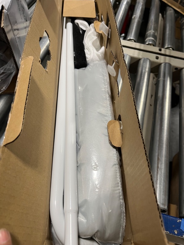 Photo 1 of Bed Rail for Toddlers - Extra Long Toddler Bedrail Guard for Kids Twin, Double, Full Size Queen & King Mattress - Baby Bed Rails for Children (White XL) White X-Large