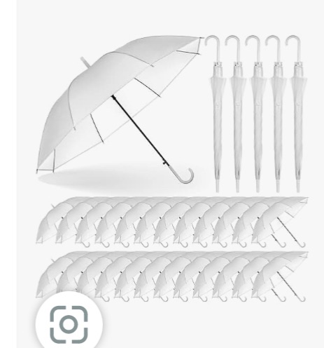 Photo 1 of 
Reginary 30 Pieces Wedding Umbrella