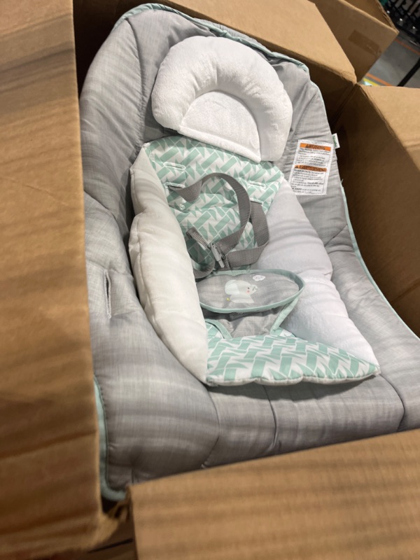 Photo 3 of Ingenuity Keep Cozy 3-in-1 Grow with Me Vibrating Baby Bouncer Seat & Infant to Toddler Rocker - Weaver, Newborn and up