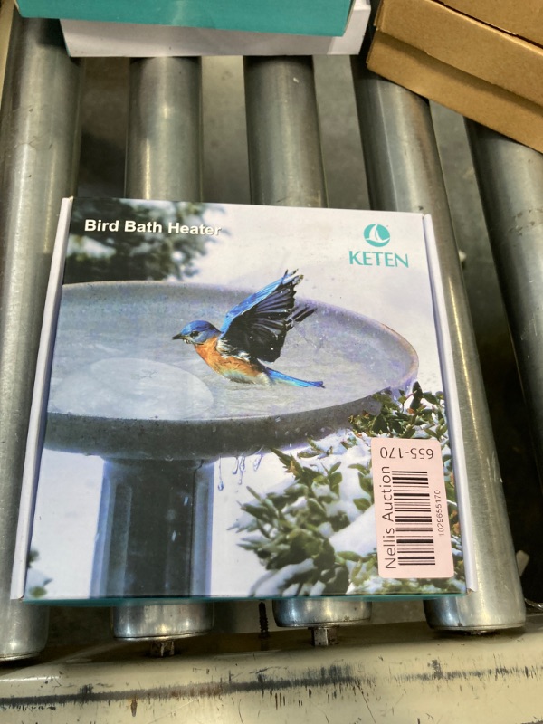 Photo 2 of " NEW FACTORY SEALED".
Keten Bird Bath Heater for Outdoors in Winter, 70W Thermostatic Controlled Auto Shut Off Birdbaths Deicer, Winter Water Heated De-icer for Bird, Chicken, Duck, Farm Trough