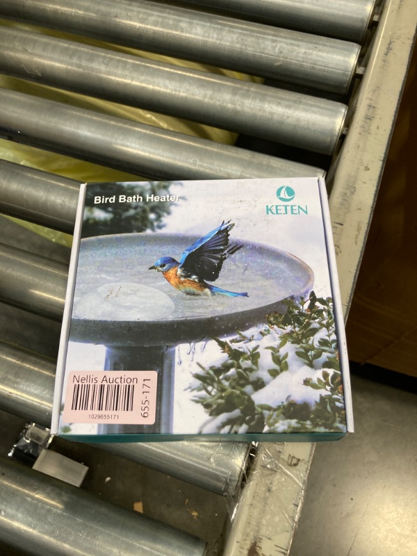 Photo 2 of " NEW FACTORY SEALED"
Keten Bird Bath Heater for Outdoors in Winter, 70W Thermostatic Controlled Auto Shut Off Birdbaths Deicer, Winter Water Heated De-icer for Bird, Chicken, Duck, Farm Trough