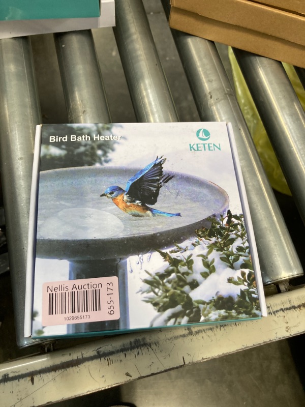 Photo 2 of " NEW FACTORY SEALED"
Keten Bird Bath Heater for Outdoors in Winter, 70W Thermostatic Controlled Auto Shut Off Birdbaths Deicer, Winter Water Heated De-icer for Bird, Chicken, Duck, Farm Trough