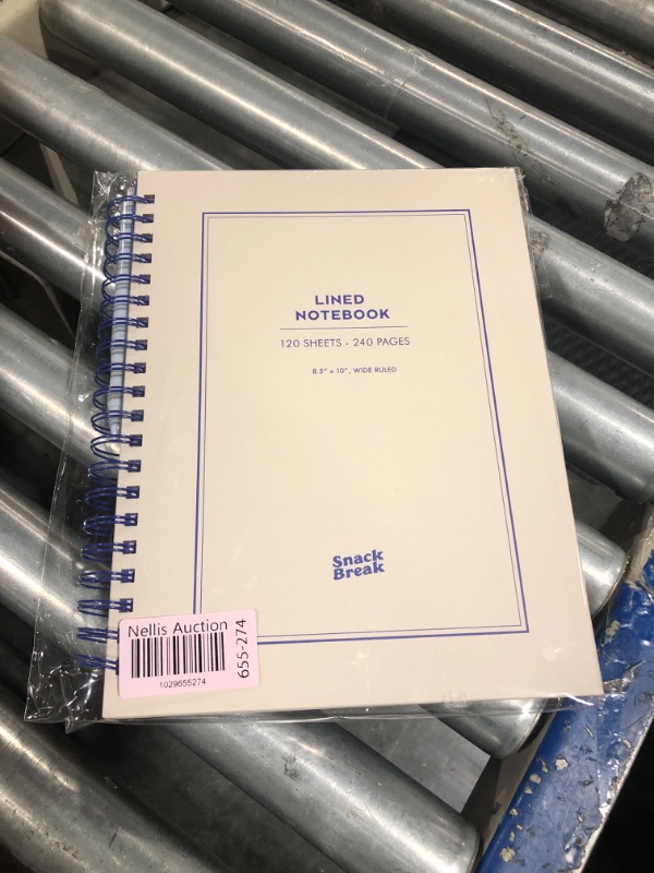 Photo 2 of " NEW FACTORY SEALED"
Cute Hardcover Spiral Notebook, 5 Subject College Ruled Composition 8.5 * 11 Notebooks for School and Work (Purple border)