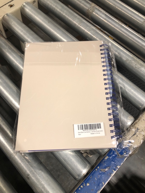 Photo 3 of " NEW FACTORY SEALED"
Cute Hardcover Spiral Notebook, 5 Subject College Ruled Composition 8.5 * 11 Notebooks for School and Work (Purple border)