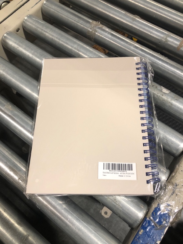 Photo 3 of " NEW FACTORY SEALED"
Cute Hardcover Spiral Notebook, 5 Subject College Ruled Composition 8.5 * 11 Notebooks for School and Work (Purple border)