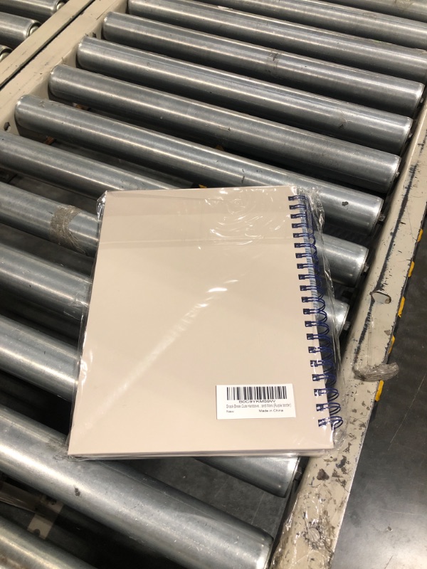 Photo 3 of " NEW FACTORY SEALED"
Cute Hardcover Spiral Notebook, 5 Subject College Ruled Composition 8.5 * 11 Notebooks for School and Work (Purple border)