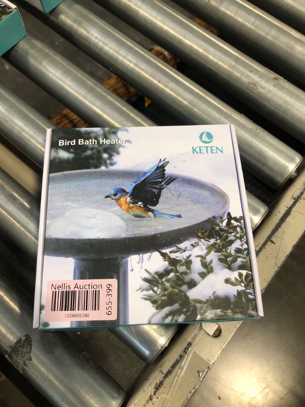 Photo 2 of " NEW FACTORY SEALED"
Keten Bird Bath Heater for Outdoors in Winter, 70W Thermostatic Controlled Auto Shut Off Birdbaths Deicer, Winter Water Heated De-icer for Bird, Chicken, Duck, Farm Trough