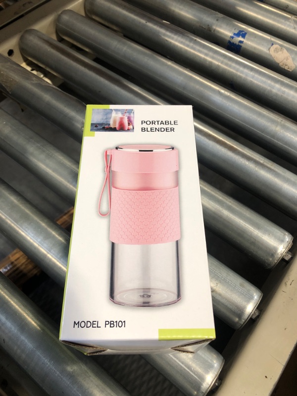 Photo 2 of " NEW FACTORY SEALED"
Portable Blender 300ml - Waterproof Personal Blender for Shakes and Smoothies - Type-C USB Rechargeable Mini Blender - Sharp Blades, BPA-Free Jar - Modern Colors - Elegant Cordless Travel Blender Pink