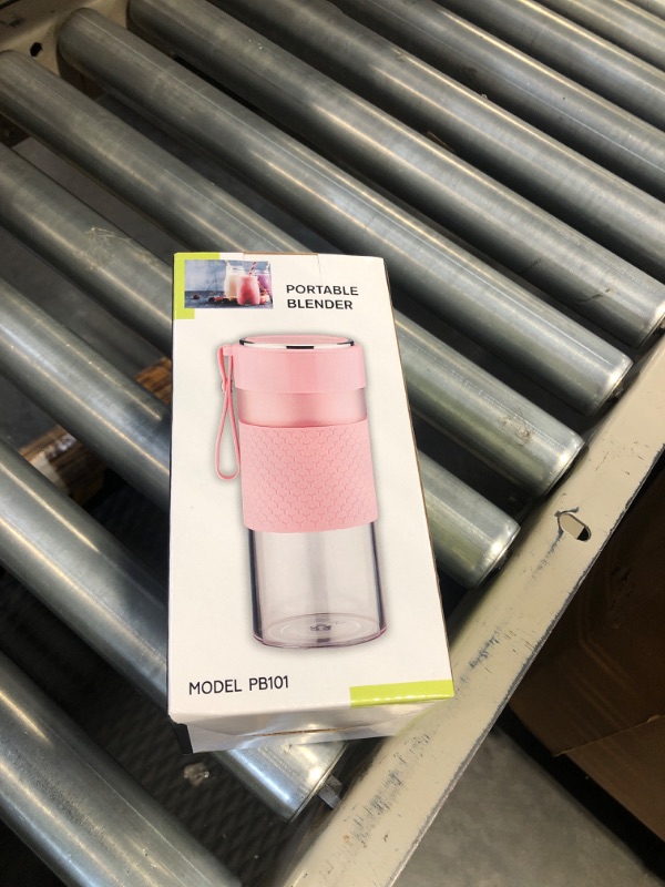 Photo 2 of " NEW FACTORY SEALED"
Portable Blender 300ml - Waterproof Personal Blender for Shakes and Smoothies - Type-C USB Rechargeable Mini Blender - Sharp Blades, BPA-Free Jar - Modern Colors - Elegant Cordless Travel Blender Pink