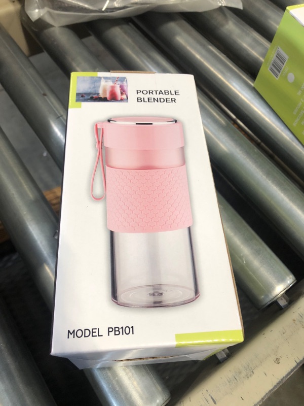 Photo 2 of " NEW FACTORY SEALED"
Portable Blender 300ml - Waterproof Personal Blender for Shakes and Smoothies - Type-C USB Rechargeable Mini Blender - Sharp Blades, BPA-Free Jar - Modern Colors - Elegant Cordless Travel Blender Pink